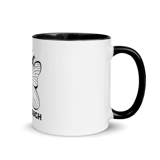 White Ceramic Mug with Color Inside