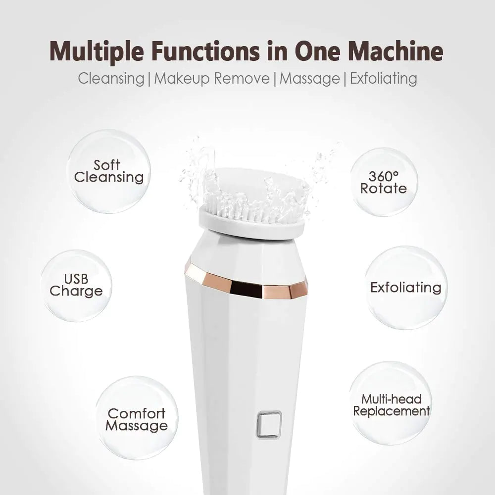 1 Facial Cleansing Brush