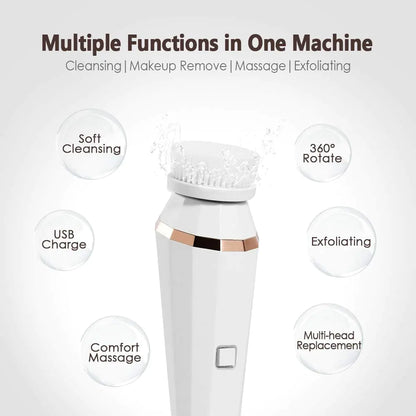 1 Facial Cleansing Brush